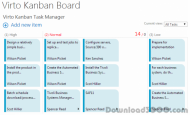 Virto SharePoint Kanban Board Web Part screenshot